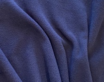Ткань флис Тёмно-синий DTY китайский от 160 г/м2