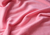 Ткань флис Розовый DTY китайский от 130 г/м2