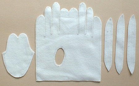 Как сшить перчатки из гипюра своими руками - выкройка, пошаговая инструкция